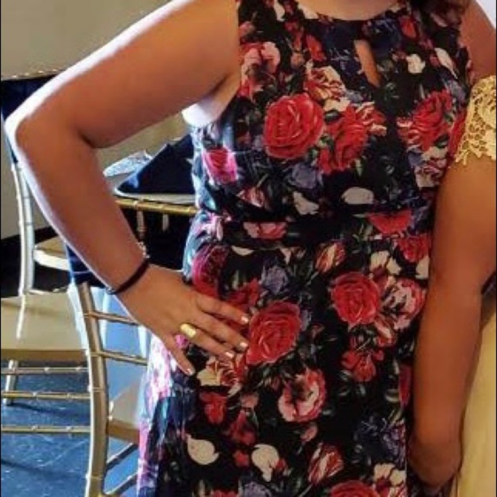 Beautiful floral ModCloth dress EUC - Picture 5 of 5